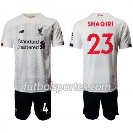 Camisetas Niños Liverpool Xherdan Shaqiri 23 Segunda Equipacion 2019/2020